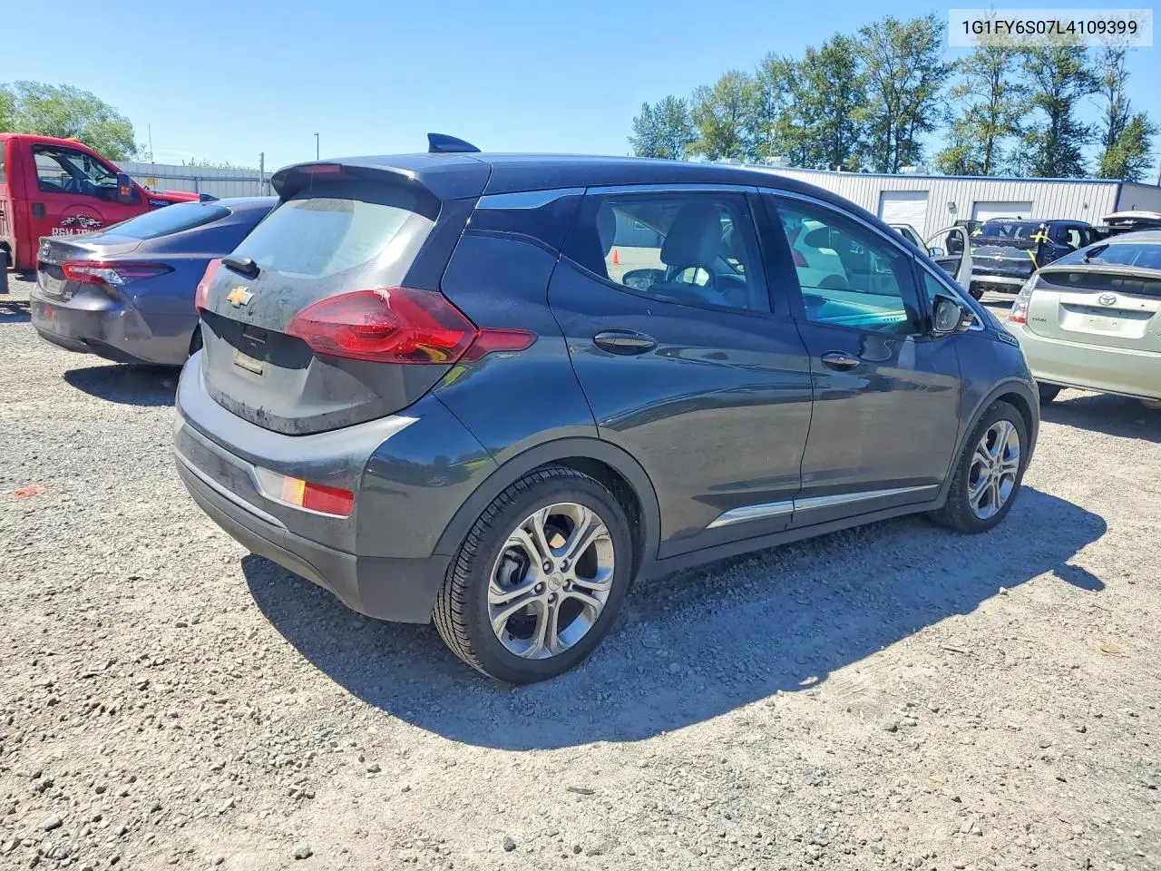2020 Chevrolet Bolt Ev Lt VIN: 1G1FY6S07L4109399 Lot: 50945306
