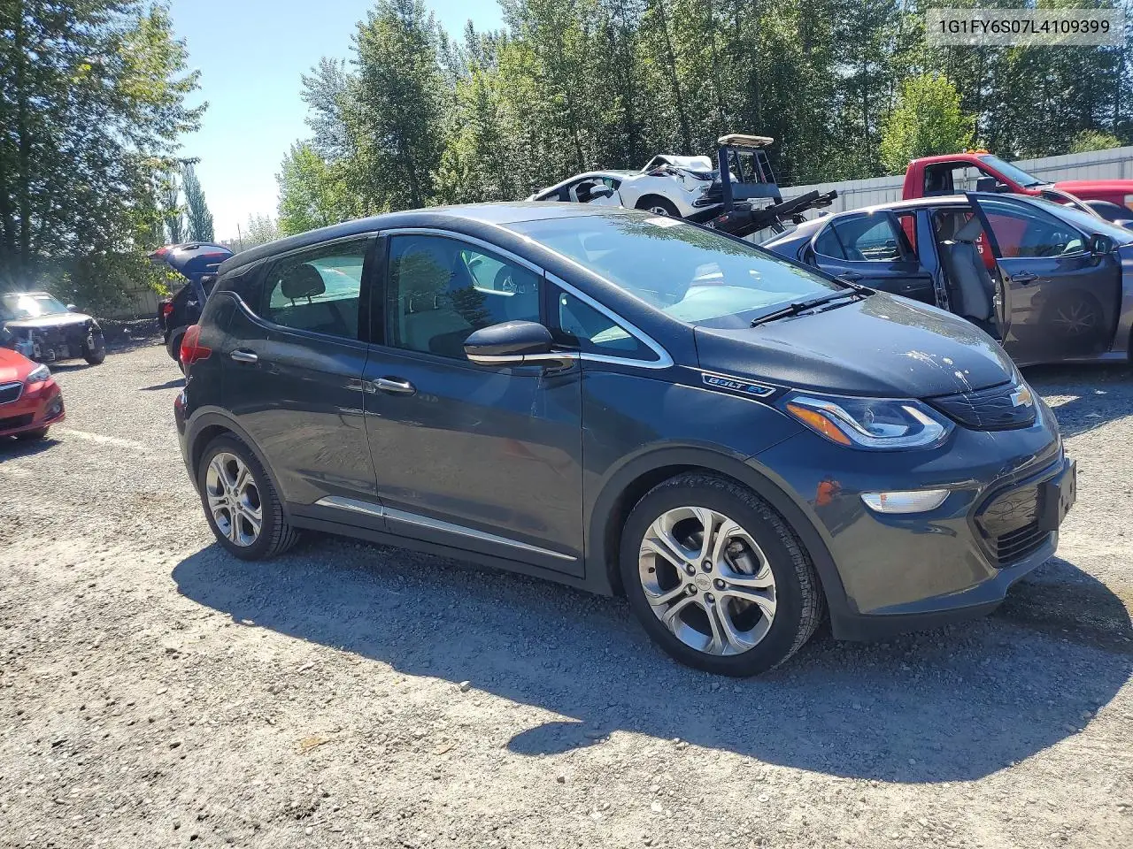 2020 Chevrolet Bolt Ev Lt VIN: 1G1FY6S07L4109399 Lot: 50945306