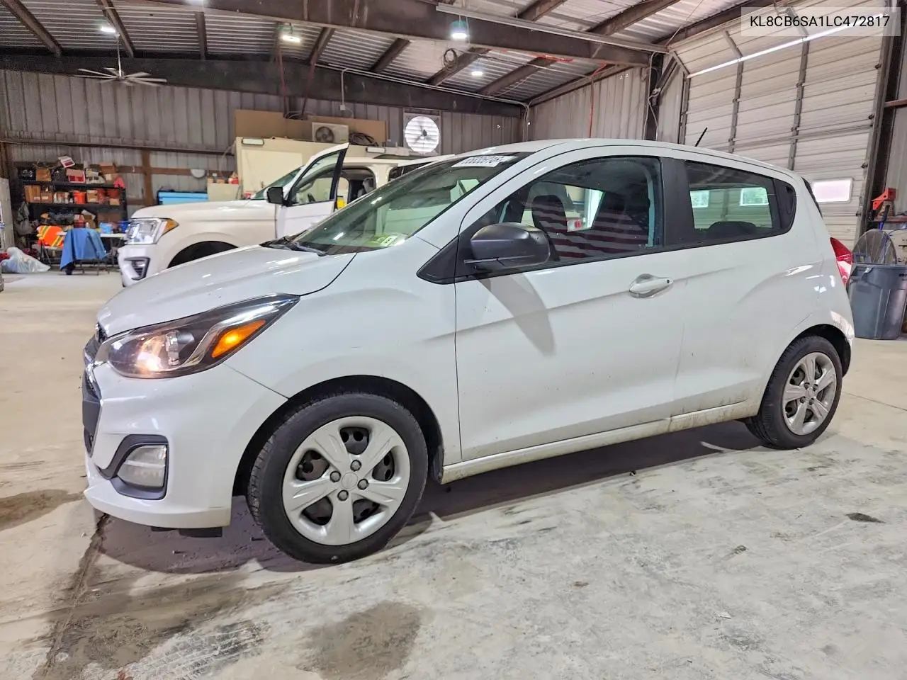 2020 Chevrolet Spark Ls VIN: KL8CB6SA1LC472817 Lot: 55835916