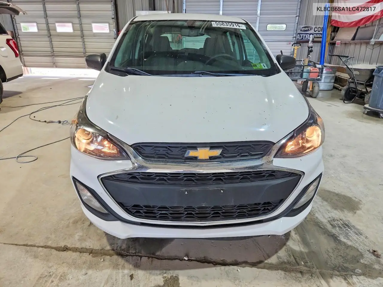 2020 Chevrolet Spark Ls VIN: KL8CB6SA1LC472817 Lot: 55835916