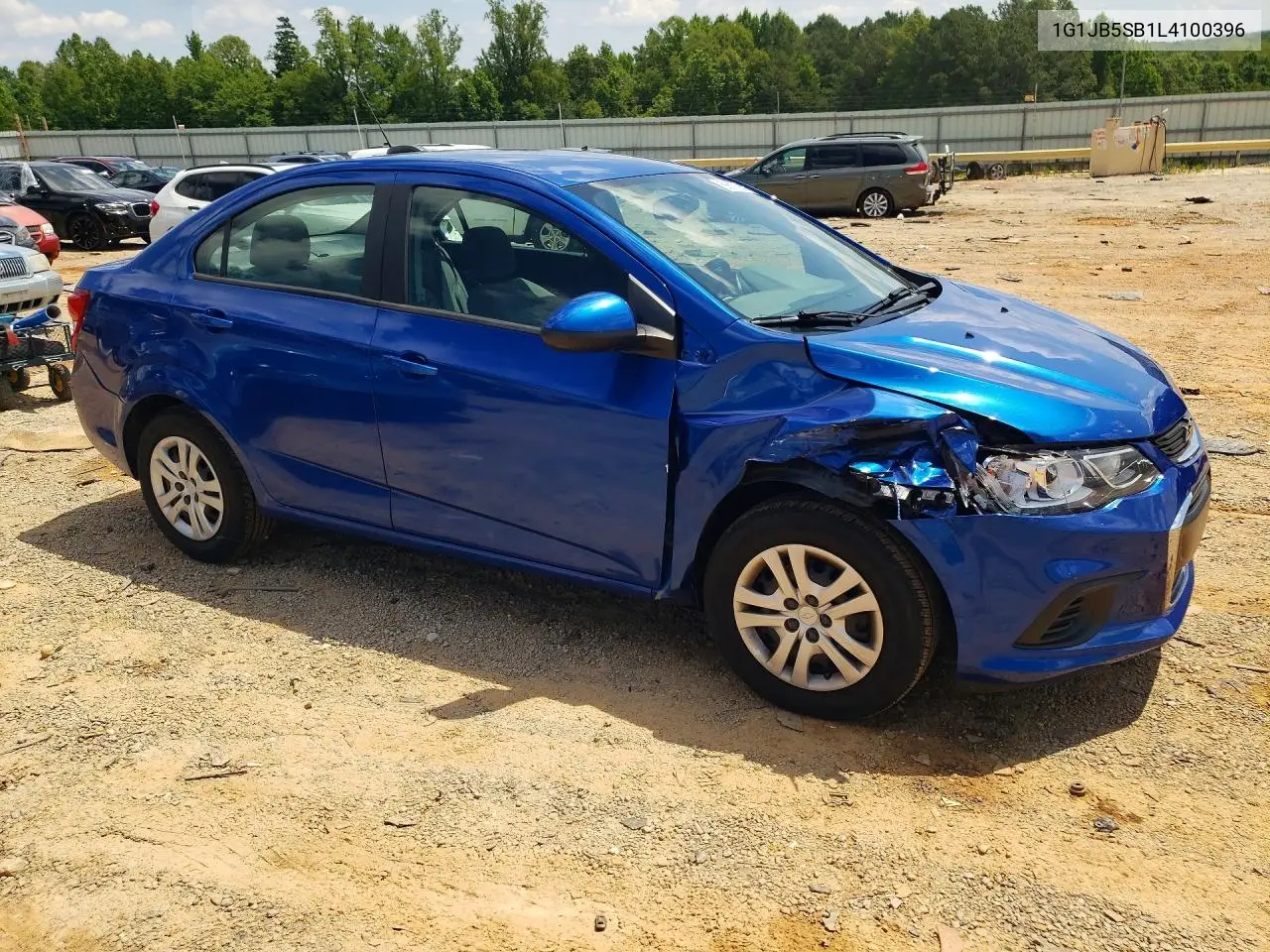 2020 Chevrolet Sonic Ls VIN: 1G1JB5SB1L4100396 Lot: 56677936