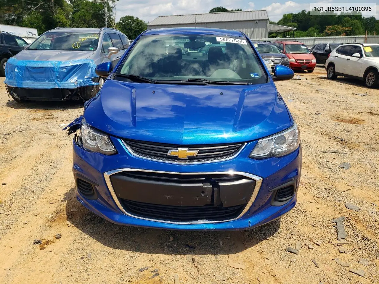2020 Chevrolet Sonic Ls VIN: 1G1JB5SB1L4100396 Lot: 56677936