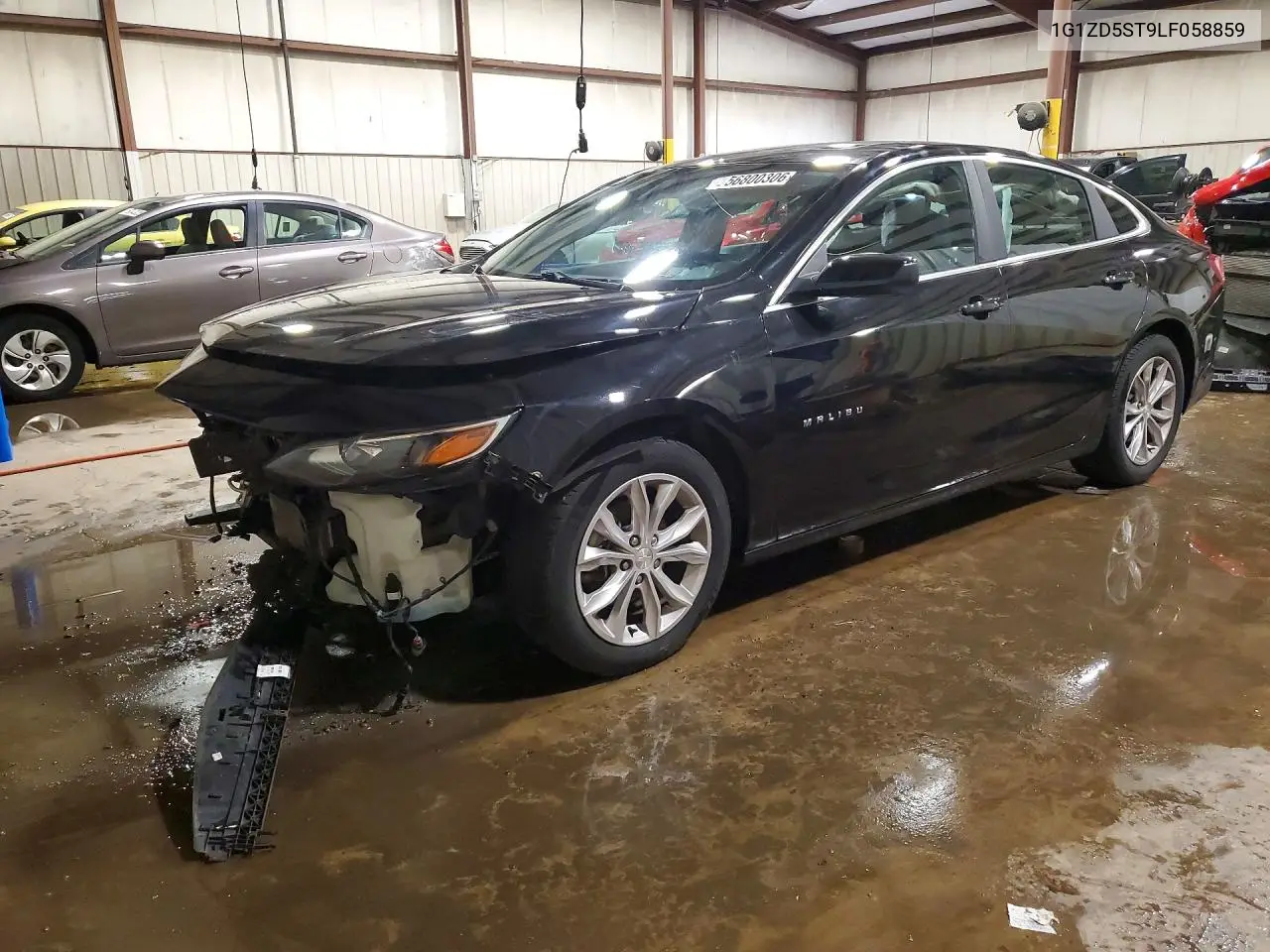 2020 Chevrolet Malibu Lt VIN: 1G1ZD5ST9LF058859 Lot: 56800306