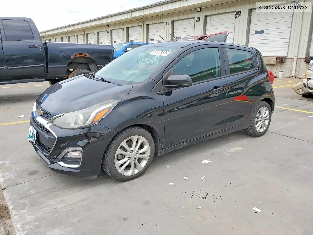2020 Chevrolet Spark 1Lt VIN: KL8CD6SAXLC415722 Lot: 57121386