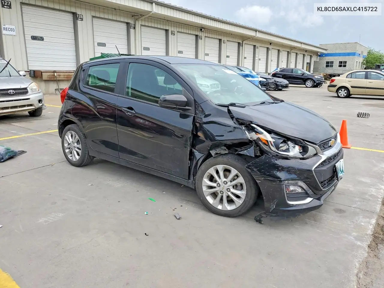 2020 Chevrolet Spark 1Lt VIN: KL8CD6SAXLC415722 Lot: 57121386