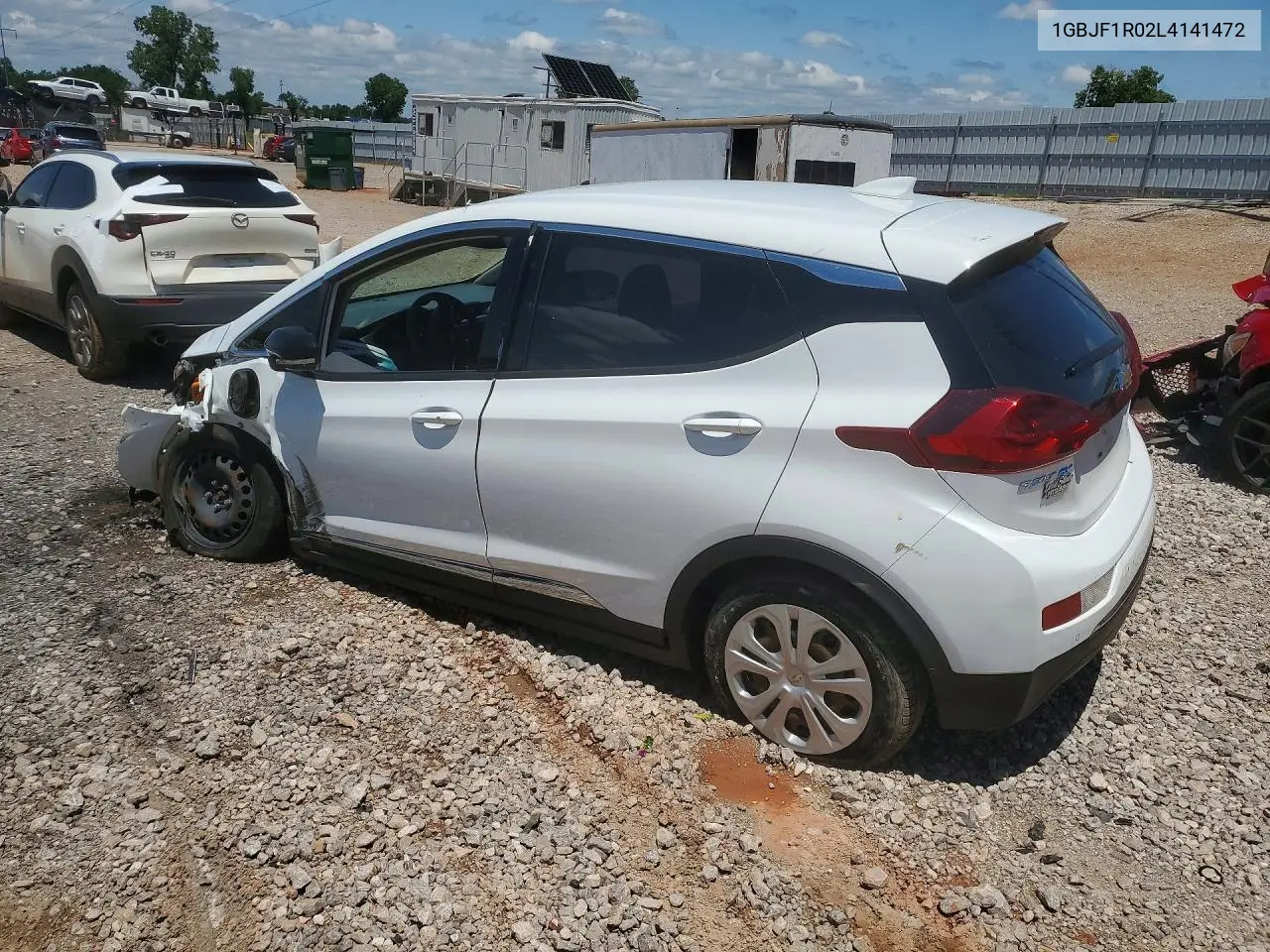 2020 Chevrolet Bolt Ev VIN: 1GBJF1R02L4141472 Lot: 57400286