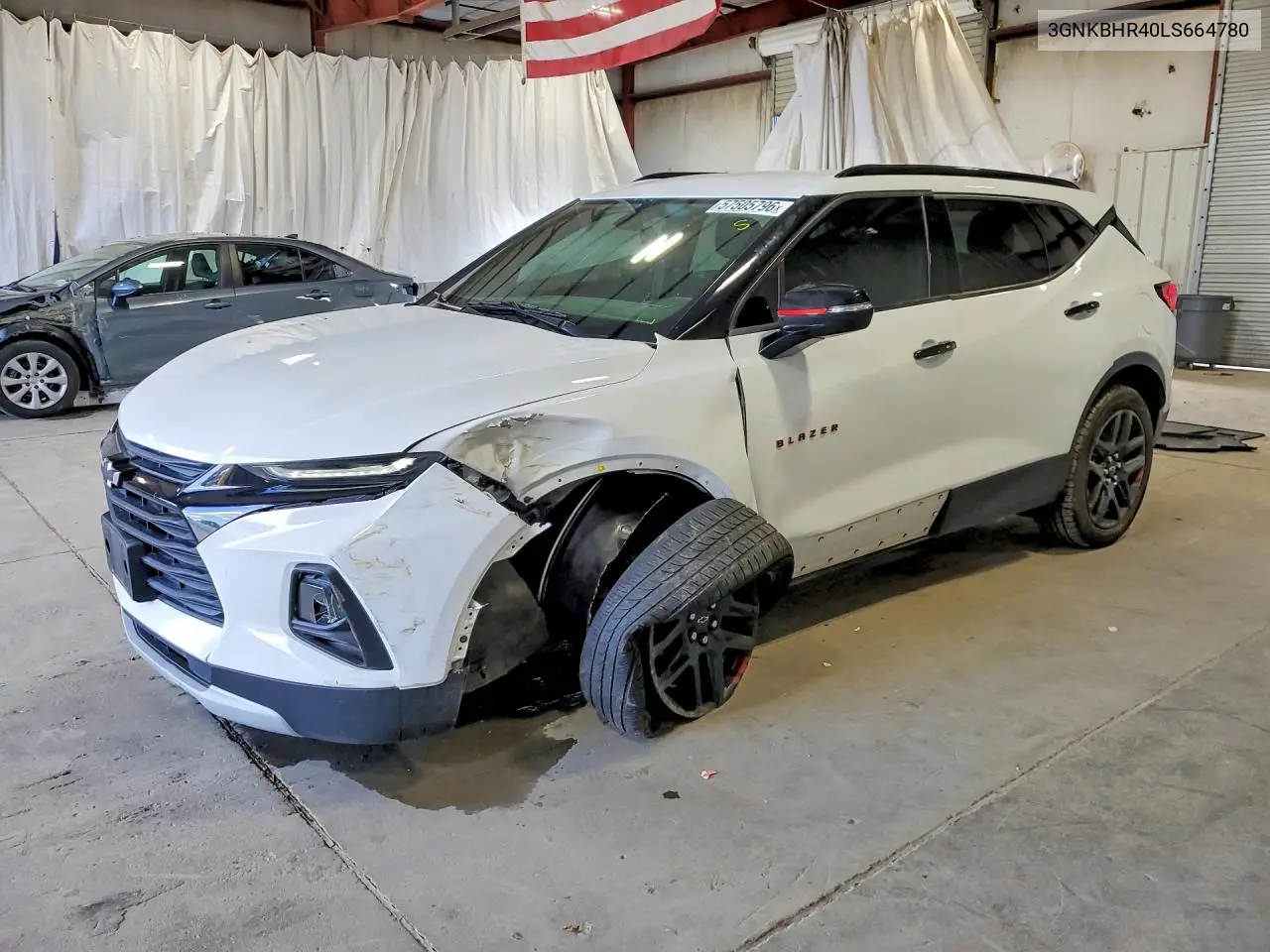2020 Chevrolet Blazer 2Lt VIN: 3GNKBHR40LS664780 Lot: 57505796