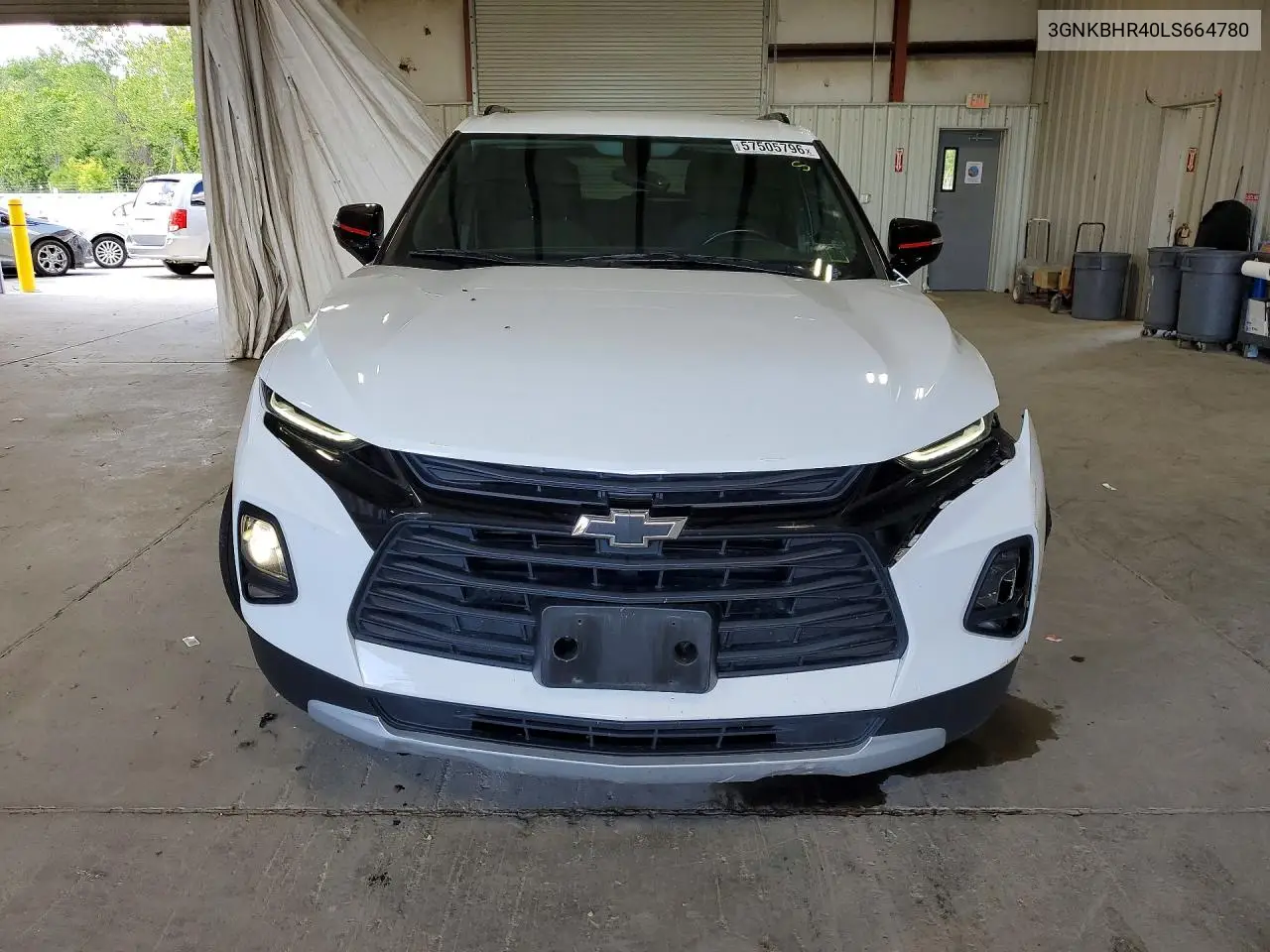 2020 Chevrolet Blazer 2Lt VIN: 3GNKBHR40LS664780 Lot: 57505796