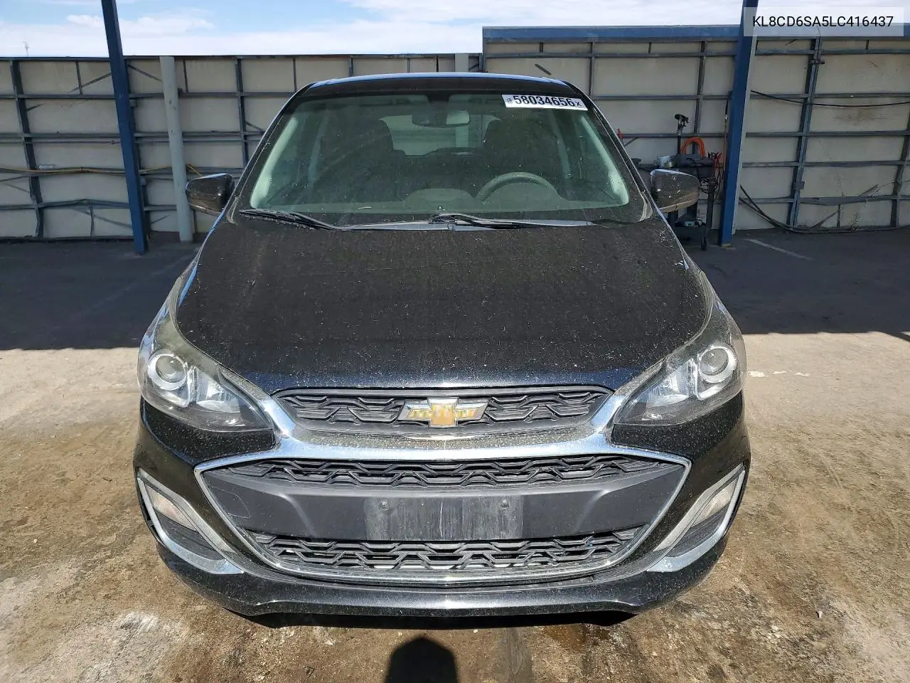 2020 Chevrolet Spark 1Lt VIN: KL8CD6SA5LC416437 Lot: 58034656