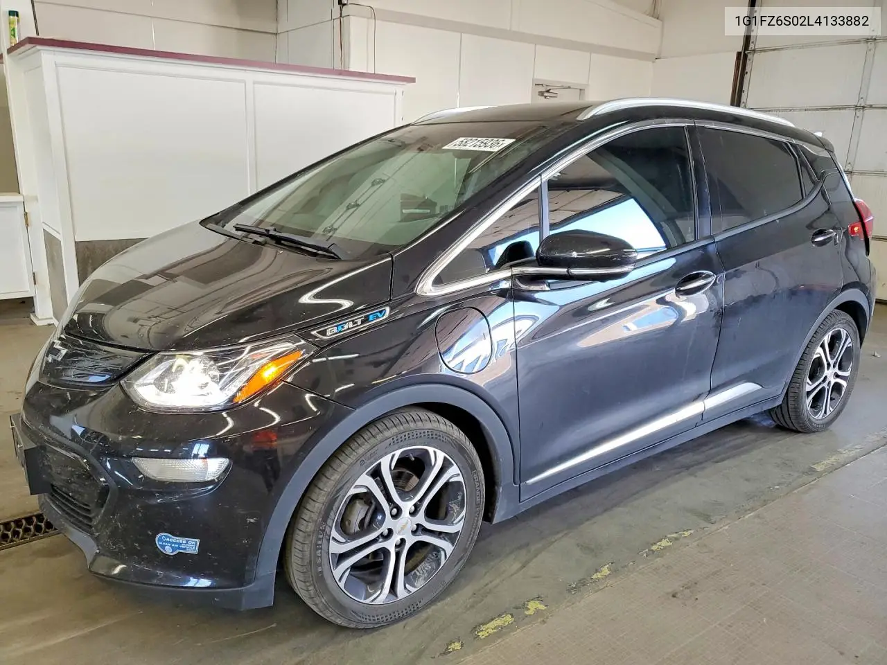 2020 Chevrolet Bolt Ev Premier VIN: 1G1FZ6S02L4133882 Lot: 58215936