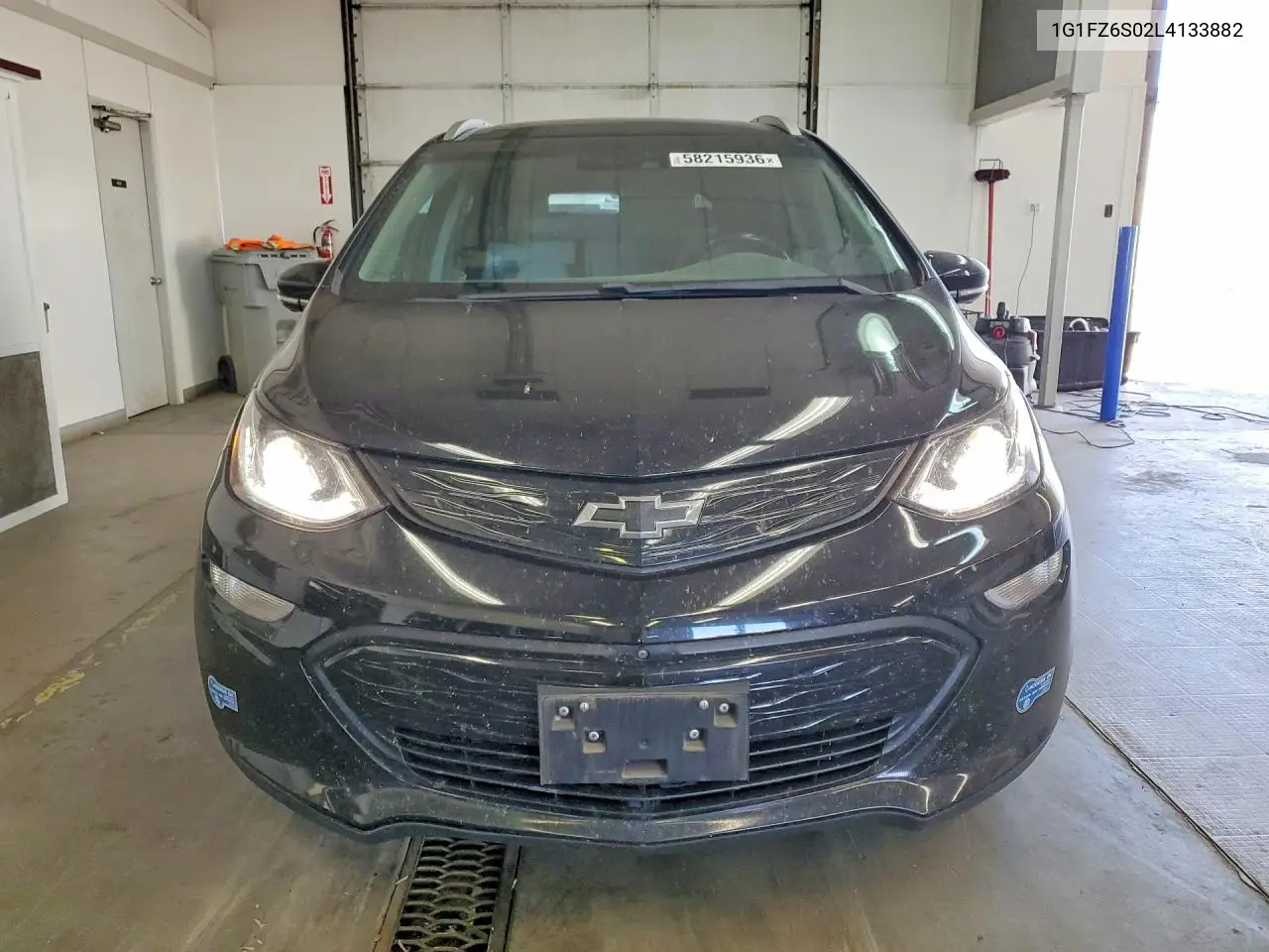 2020 Chevrolet Bolt Ev Premier VIN: 1G1FZ6S02L4133882 Lot: 58215936