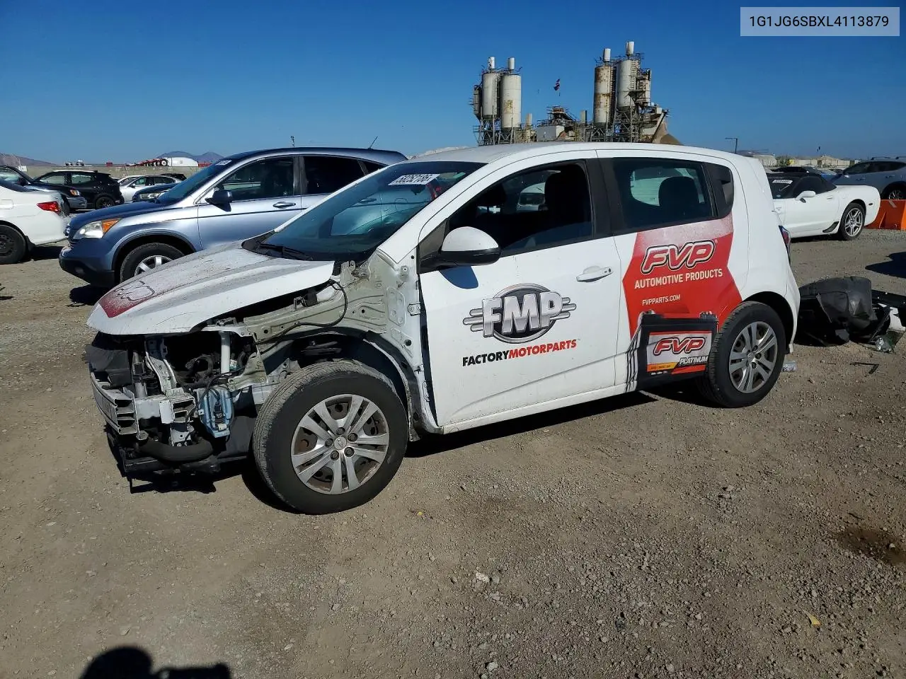 2020 Chevrolet Sonic VIN: 1G1JG6SBXL4113879 Lot: 58252186