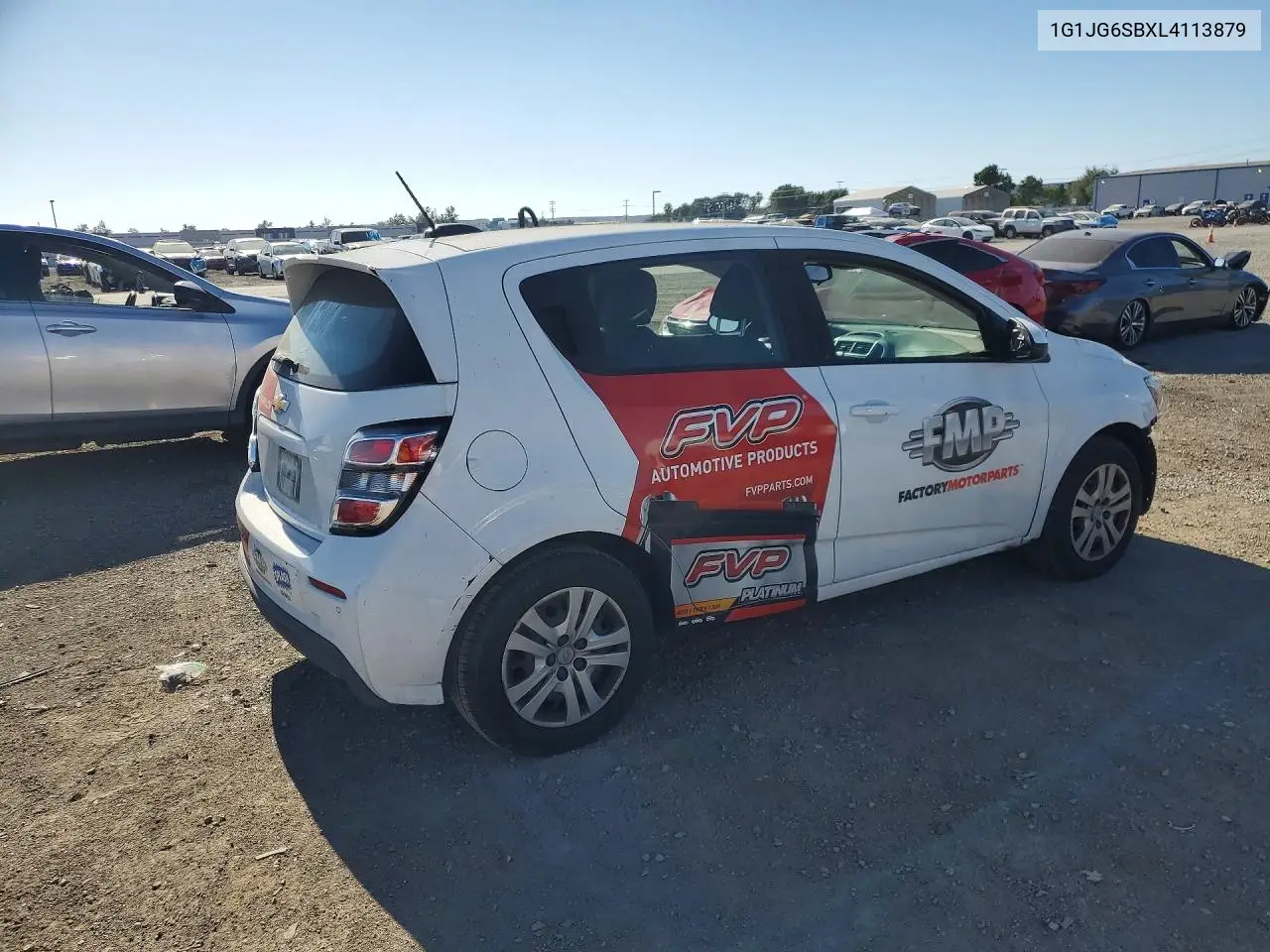2020 Chevrolet Sonic VIN: 1G1JG6SBXL4113879 Lot: 58252186