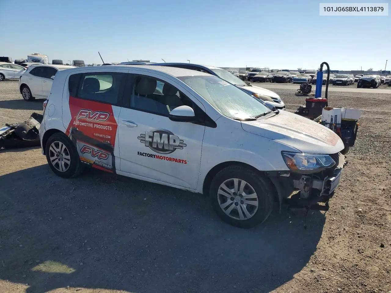 2020 Chevrolet Sonic VIN: 1G1JG6SBXL4113879 Lot: 58252186