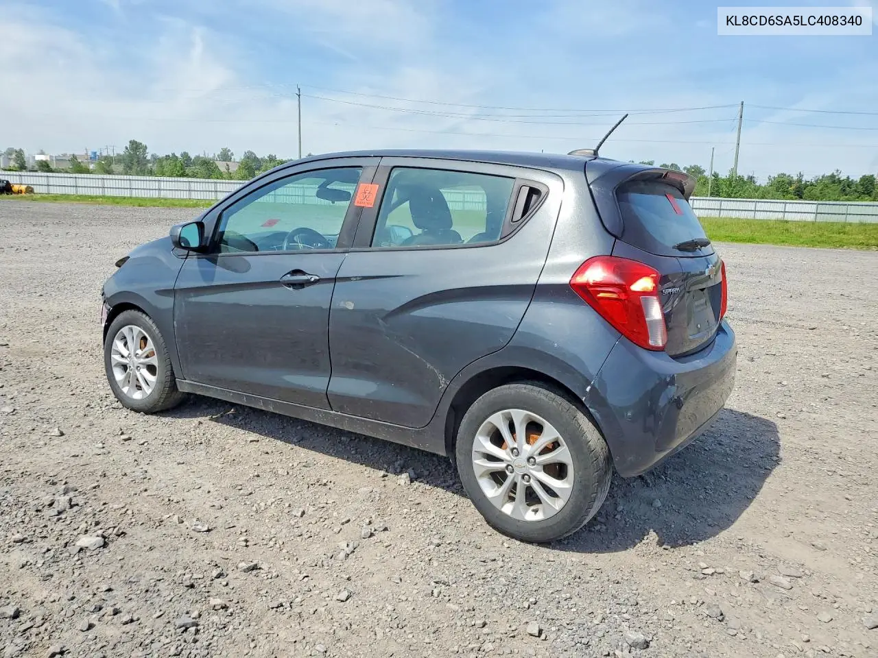 2020 Chevrolet Spark 1Lt VIN: KL8CD6SA5LC408340 Lot: 58713996