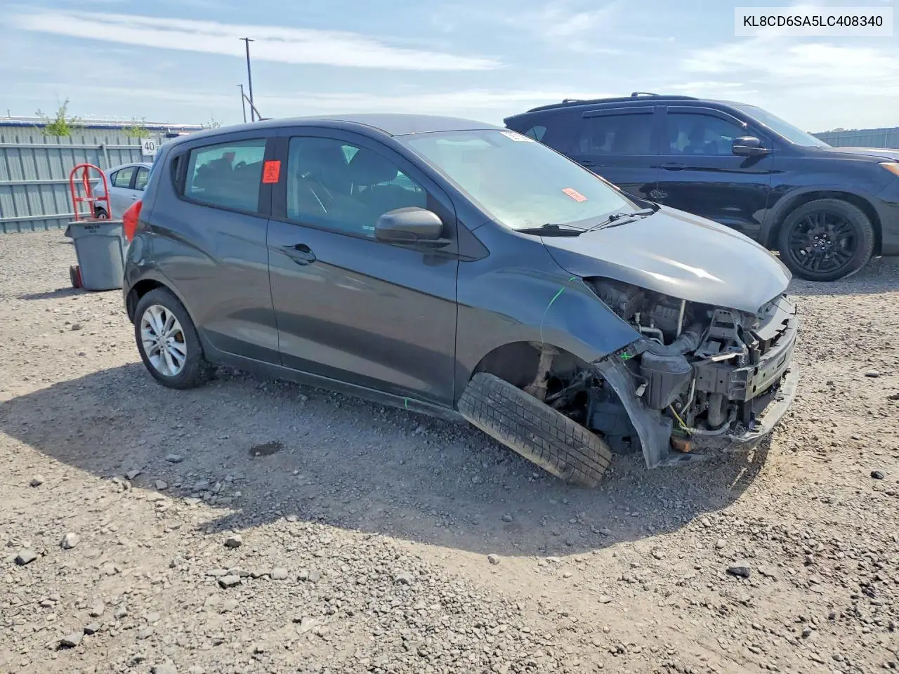 2020 Chevrolet Spark 1Lt VIN: KL8CD6SA5LC408340 Lot: 58713996