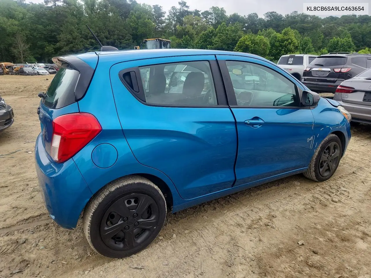 2020 Chevrolet Spark Ls VIN: KL8CB6SA9LC463654 Lot: 59025466