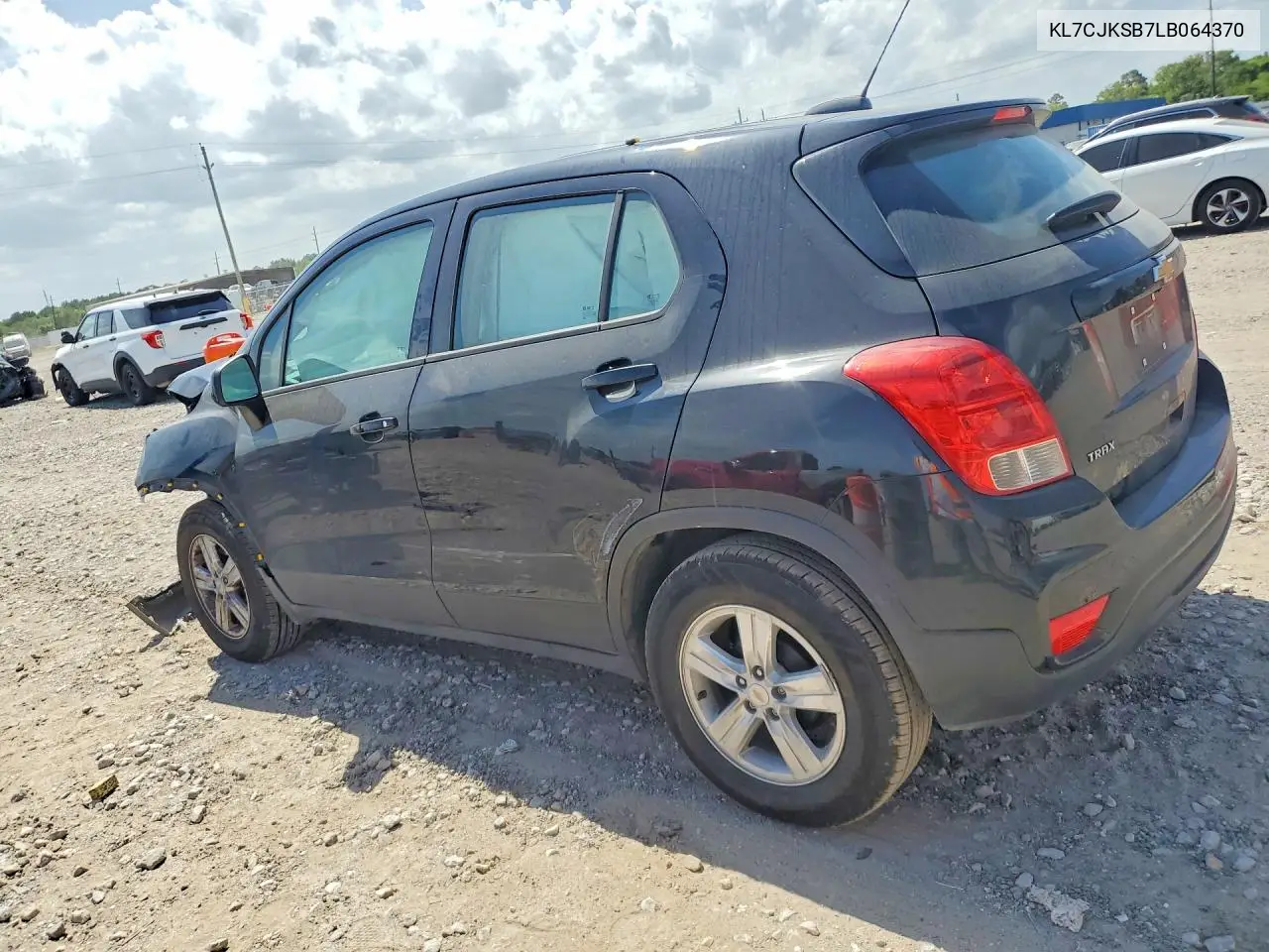 2020 Chevrolet Trax Ls VIN: KL7CJKSB7LB064370 Lot: 59186356