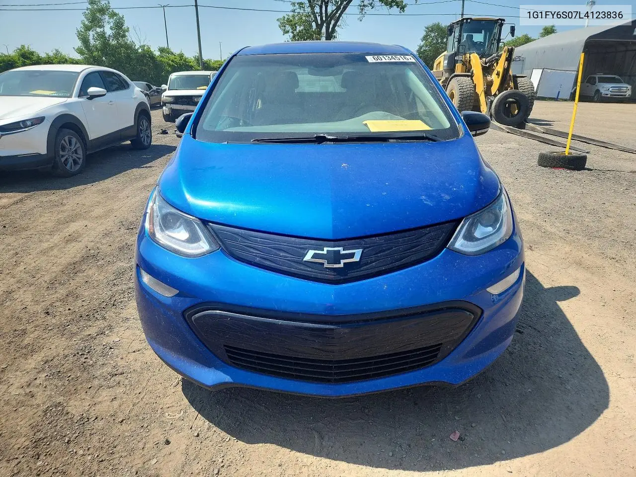 2020 Chevrolet Bolt Ev Lt VIN: 1G1FY6S07L4123836 Lot: 60134516