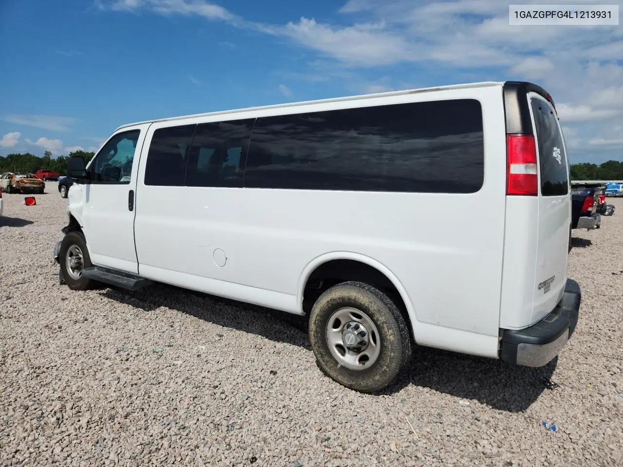 2020 Chevrolet Express G3500 Lt VIN: 1GAZGPFG4L1213931 Lot: 60571856