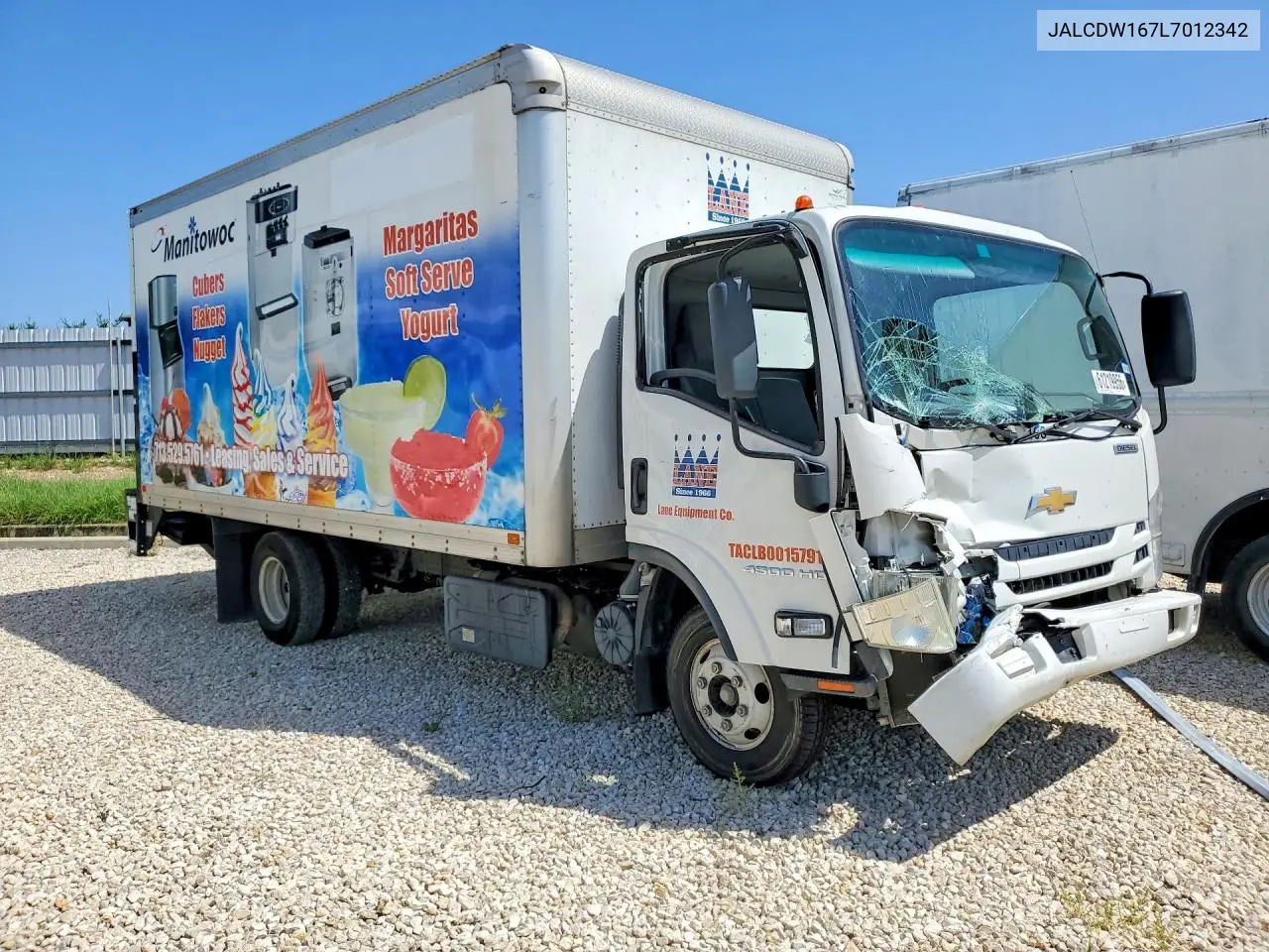 2020 Chevrolet 4500Hd VIN: JALCDW167L7012342 Lot: 61219956