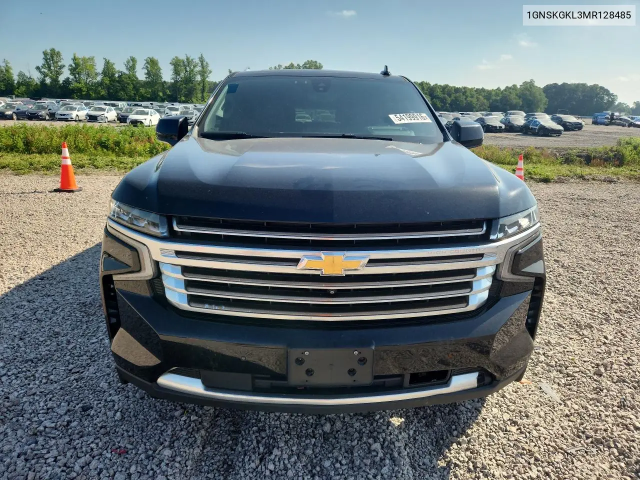 2021 Chevrolet Suburban K1500 High Country VIN: 1GNSKGKL3MR128485 Lot: 54199916