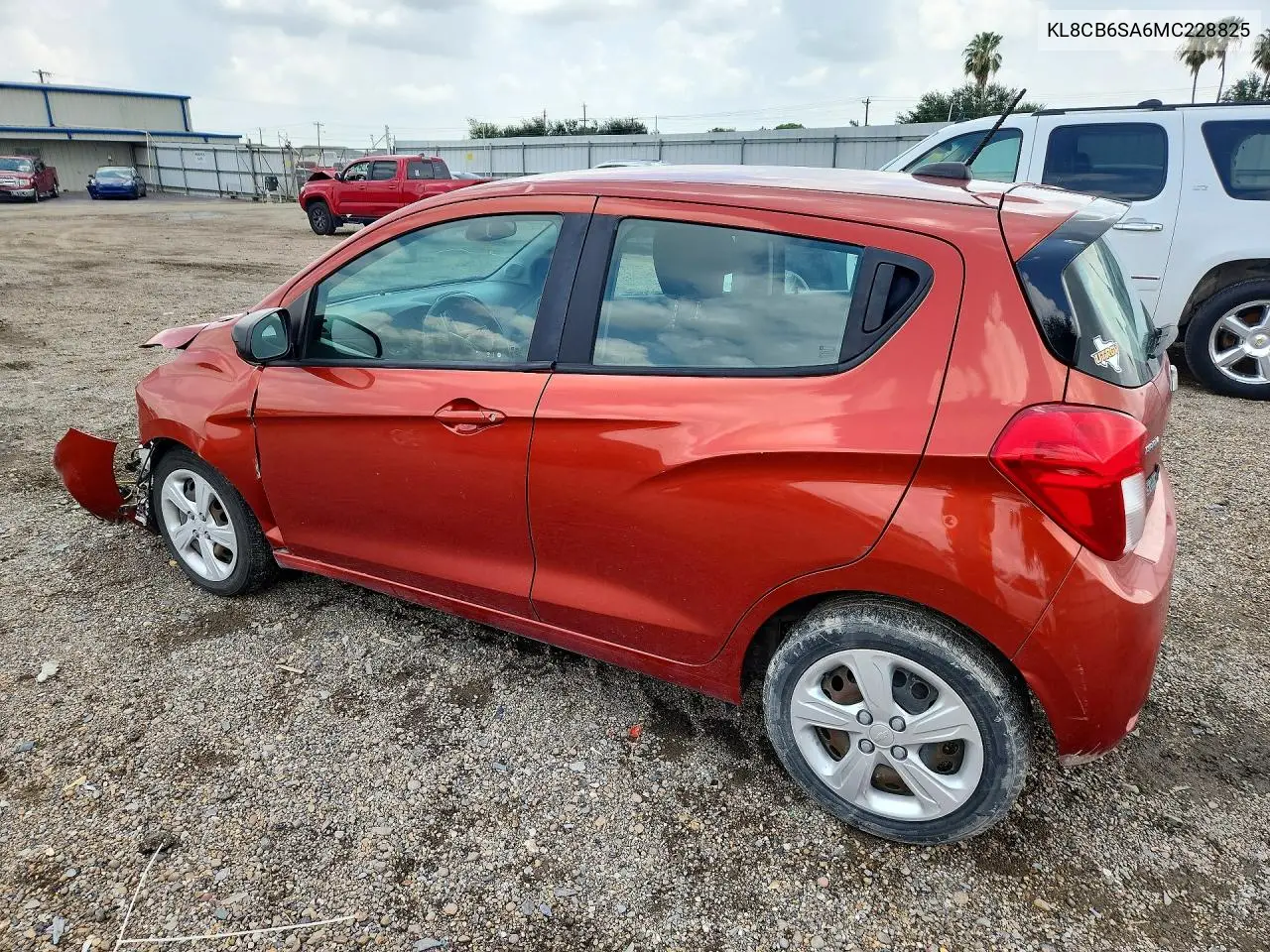 2021 Chevrolet Spark Ls VIN: KL8CB6SA6MC228825 Lot: 55081396