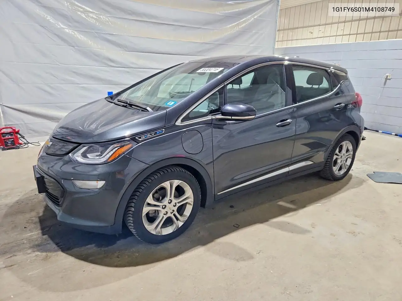2021 Chevrolet Bolt Ev Lt VIN: 1G1FY6S01M4108749 Lot: 55304716