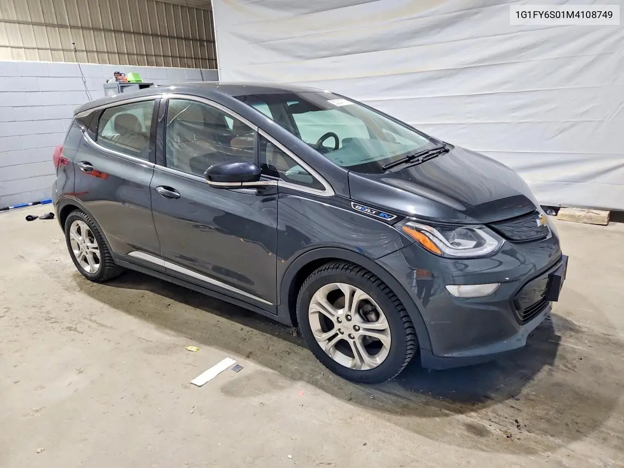2021 Chevrolet Bolt Ev Lt VIN: 1G1FY6S01M4108749 Lot: 55304716