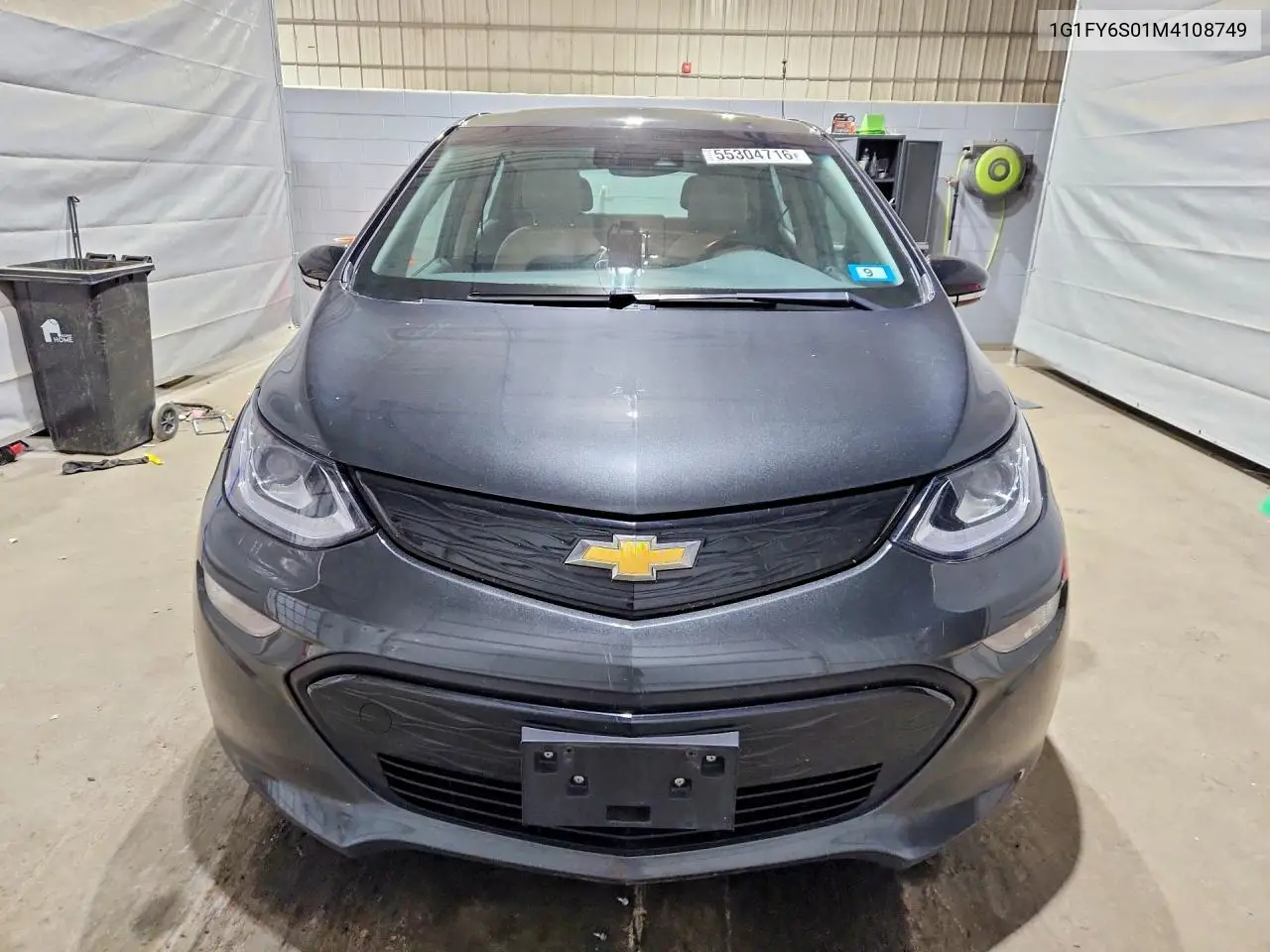 2021 Chevrolet Bolt Ev Lt VIN: 1G1FY6S01M4108749 Lot: 55304716