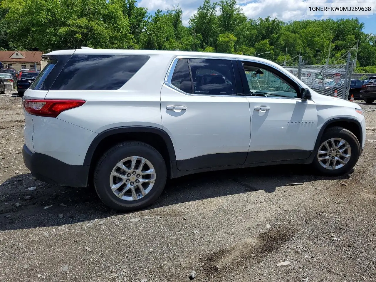 2021 Chevrolet Traverse Ls VIN: 1GNERFKW0MJ269638 Lot: 56670716
