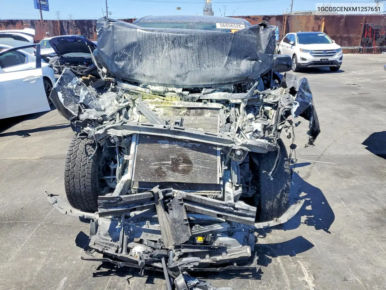 2021 Chevrolet Colorado Lt VIN: 1GCGSCENXM1257651 Lot: 56856526