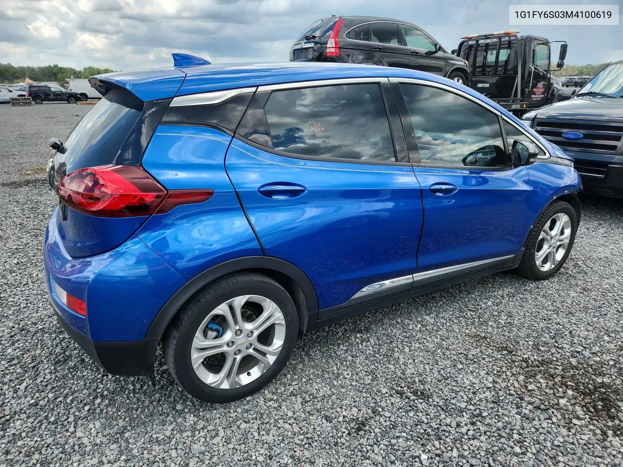 2021 Chevrolet Bolt Ev Lt VIN: 1G1FY6S03M4100619 Lot: 57149936