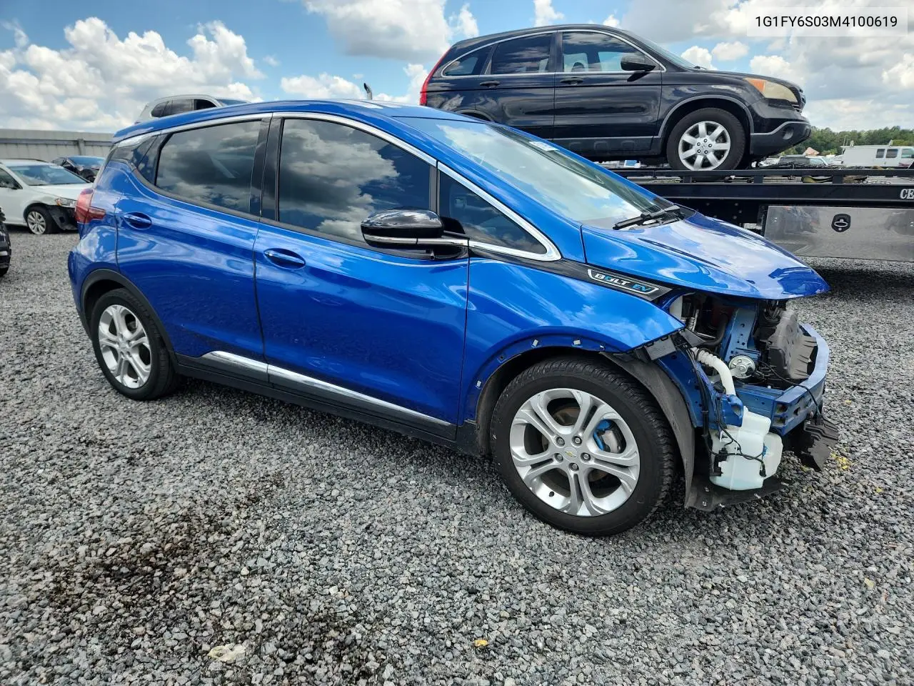 2021 Chevrolet Bolt Ev Lt VIN: 1G1FY6S03M4100619 Lot: 57149936