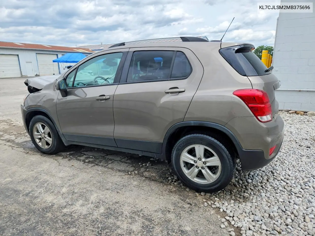 2021 Chevrolet Trax 1Lt VIN: KL7CJLSM2MB375696 Lot: 57368266