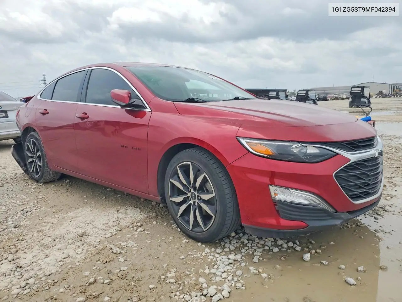2021 Chevrolet Malibu Rs VIN: 1G1ZG5ST9MF042394 Lot: 57591186