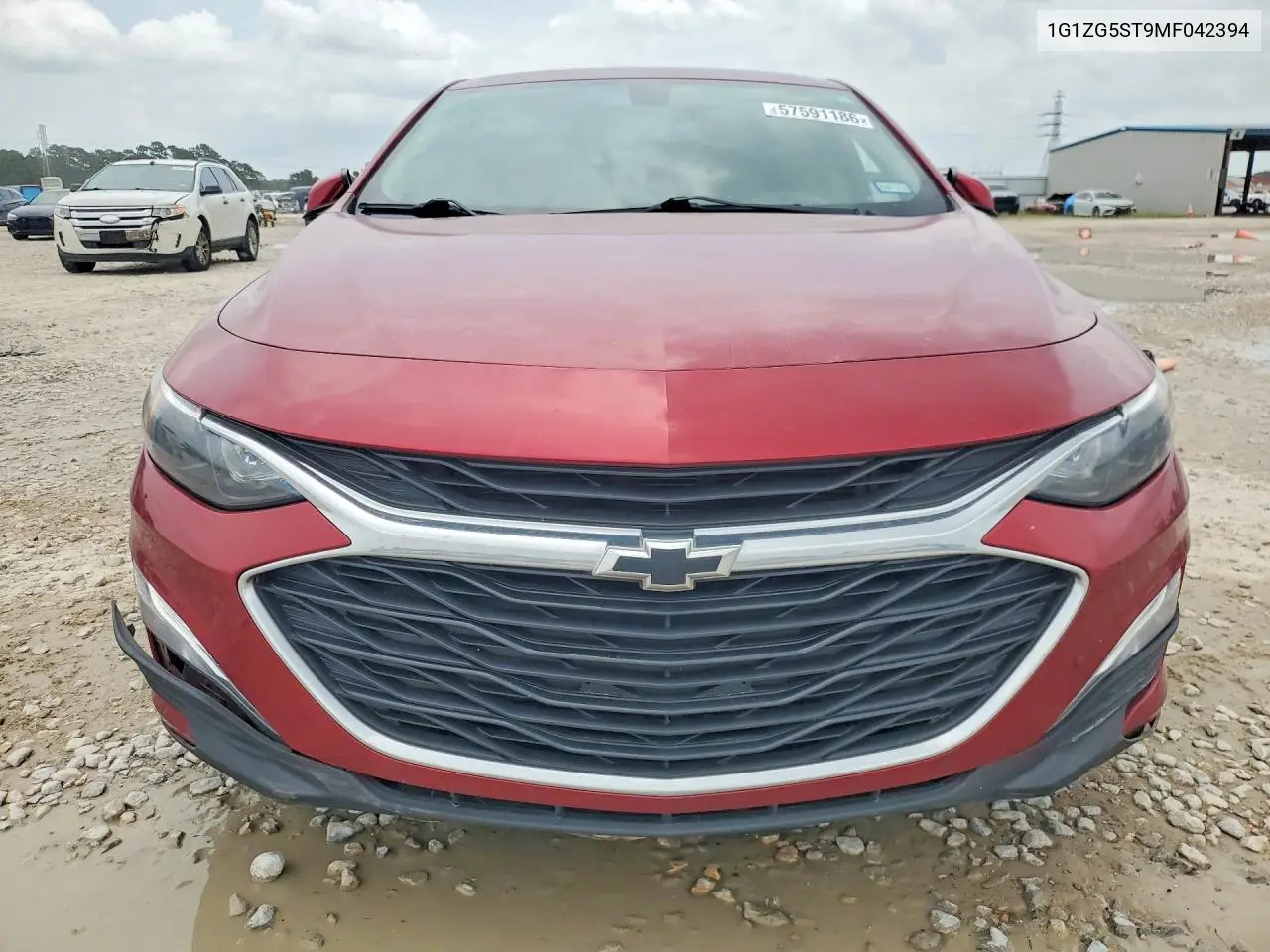 2021 Chevrolet Malibu Rs VIN: 1G1ZG5ST9MF042394 Lot: 57591186