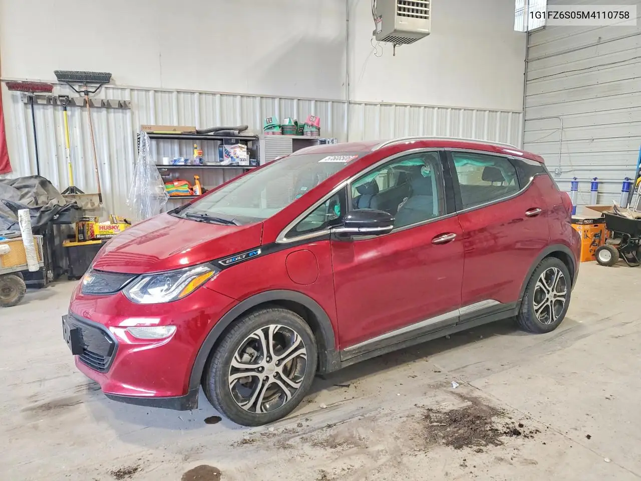 2021 Chevrolet Bolt Ev Premier VIN: 1G1FZ6S05M4110758 Lot: 57608506
