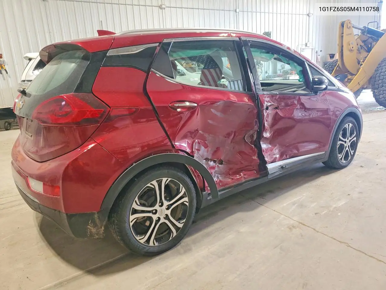 2021 Chevrolet Bolt Ev Premier VIN: 1G1FZ6S05M4110758 Lot: 57608506