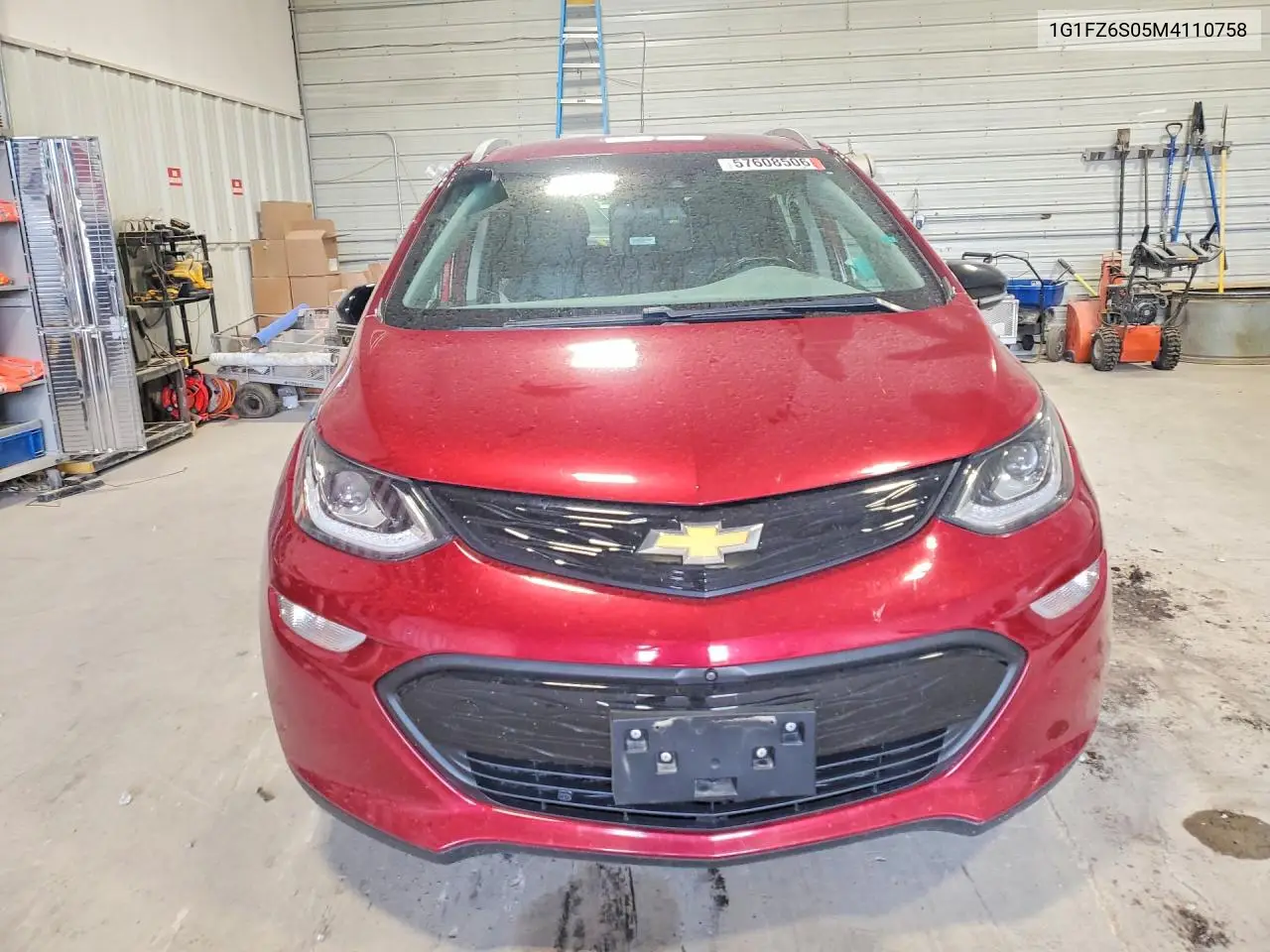 2021 Chevrolet Bolt Ev Premier VIN: 1G1FZ6S05M4110758 Lot: 57608506