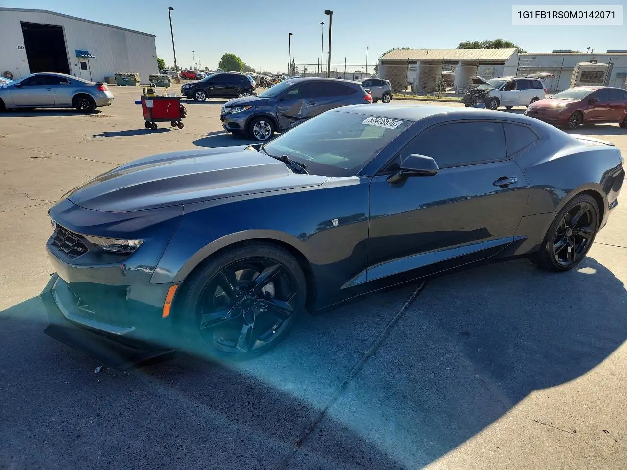 2021 Chevrolet Camaro Ls VIN: 1G1FB1RS0M0142071 Lot: 58428576