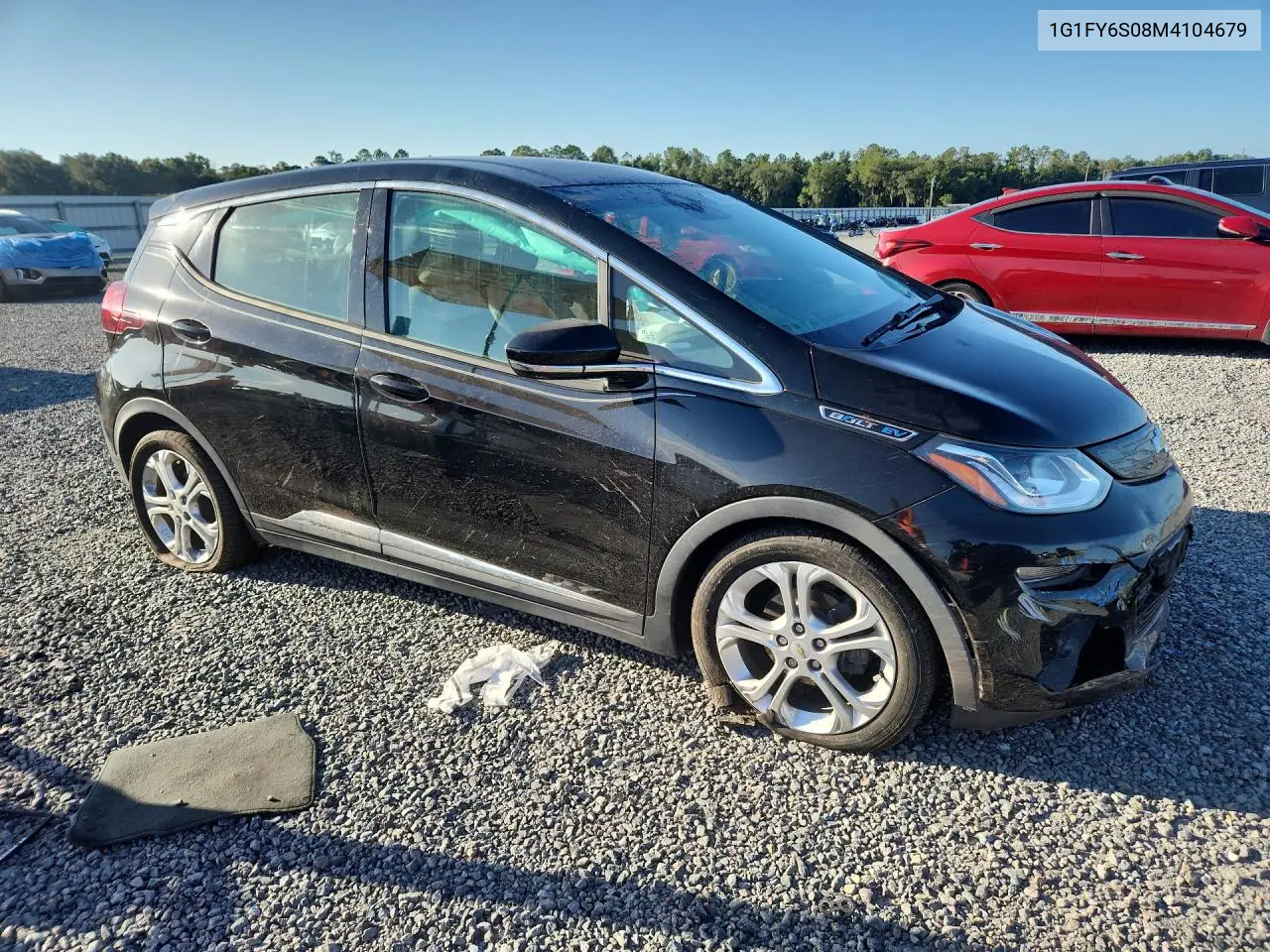 2021 Chevrolet Bolt Ev Lt VIN: 1G1FY6S08M4104679 Lot: 58650006