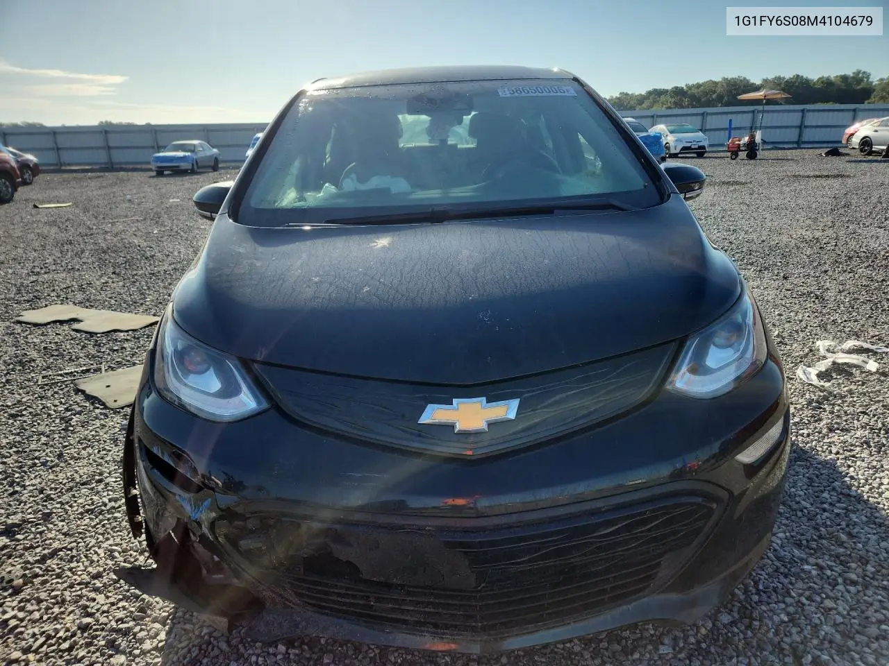 2021 Chevrolet Bolt Ev Lt VIN: 1G1FY6S08M4104679 Lot: 58650006