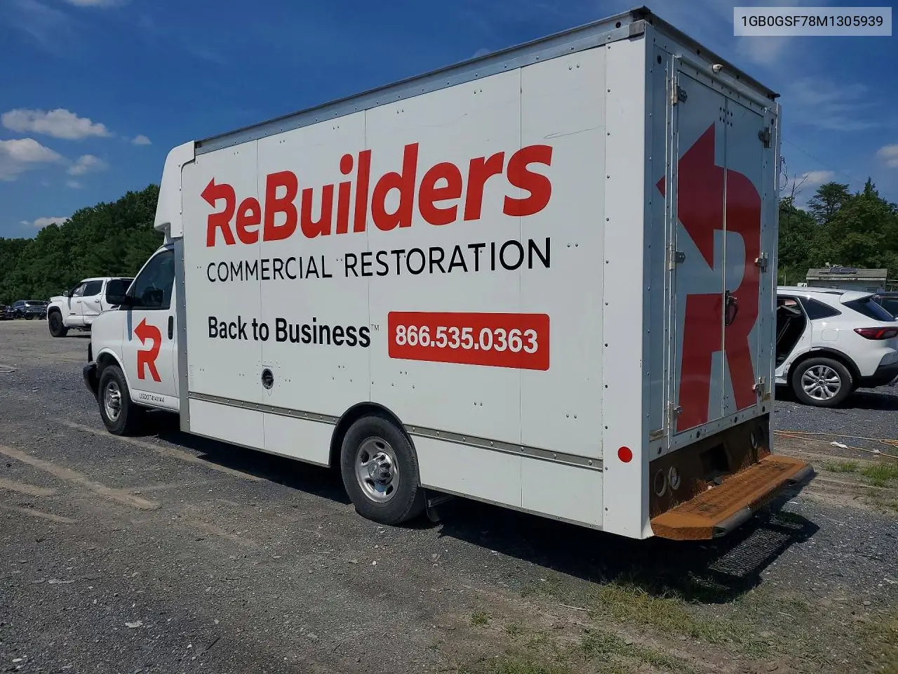 2021 Chevrolet Express Delivery Truck VIN: 1GB0GSF78M1305939 Lot: 60700366