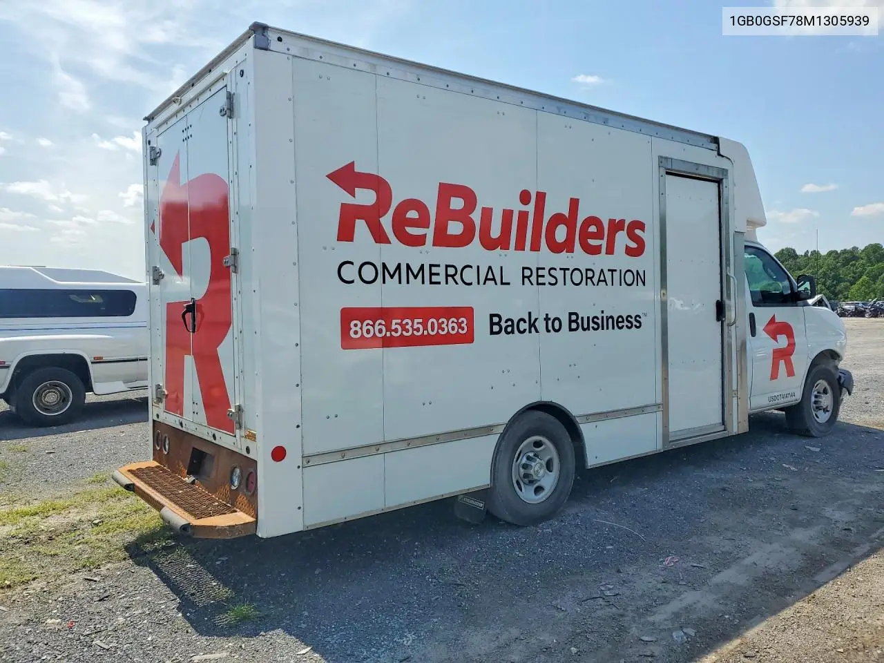 2021 Chevrolet Express Delivery Truck VIN: 1GB0GSF78M1305939 Lot: 60700366
