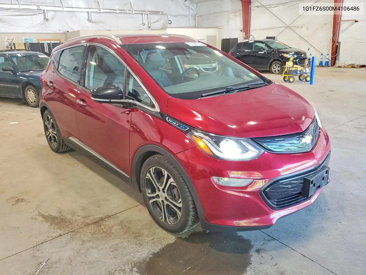 2021 Chevrolet Bolt Ev Premier VIN: 1G1FZ6S00M4106486 Lot: 61387116