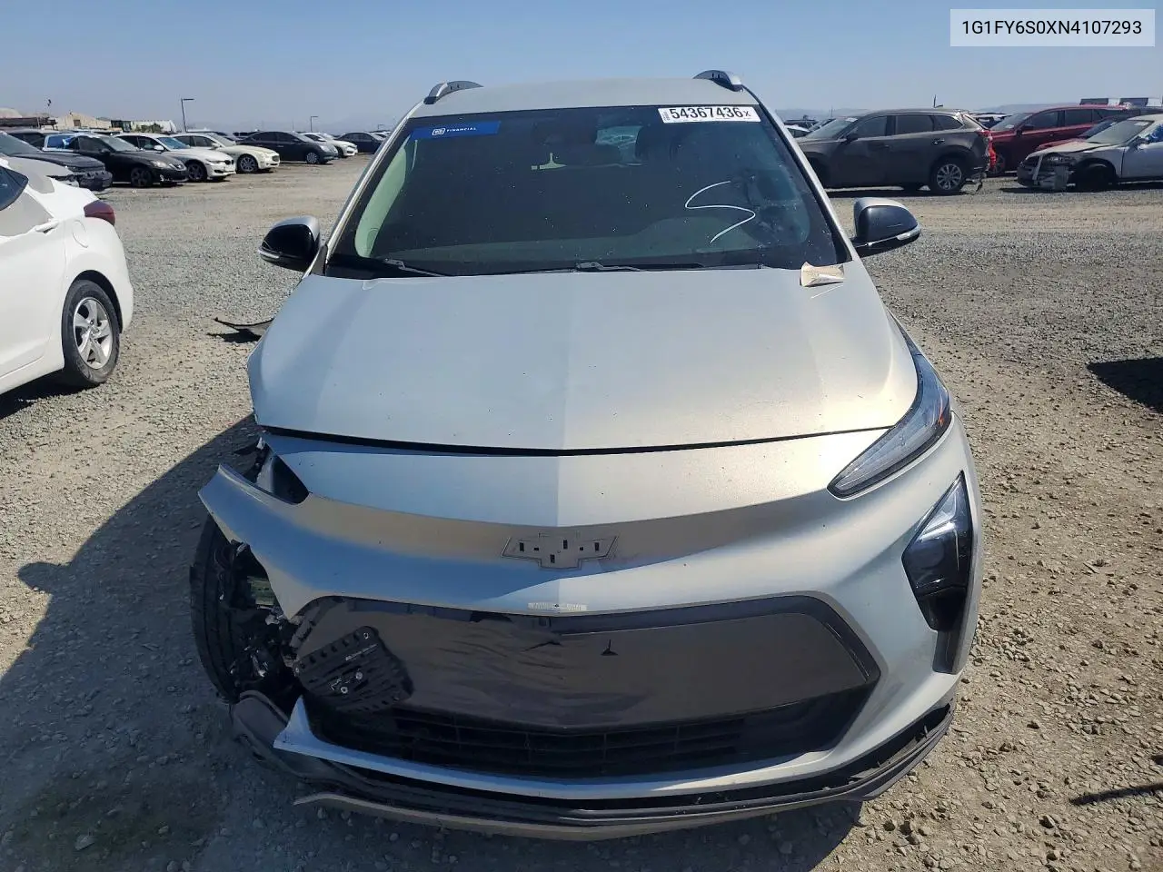 2022 Chevrolet Bolt Euv Lt VIN: 1G1FY6S0XN4107293 Lot: 54367436
