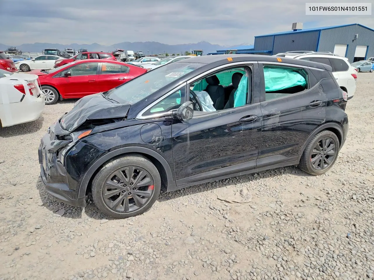 2022 Chevrolet Bolt Ev 1Lt VIN: 1G1FW6S01N4101551 Lot: 55953076