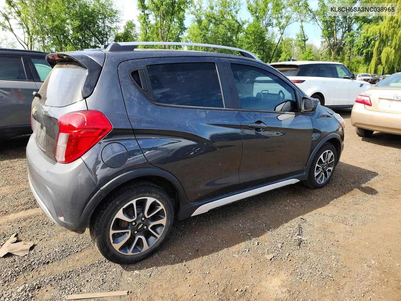 2022 Chevrolet Spark Activ VIN: KL8CH6SA3NC038965 Lot: 56304236