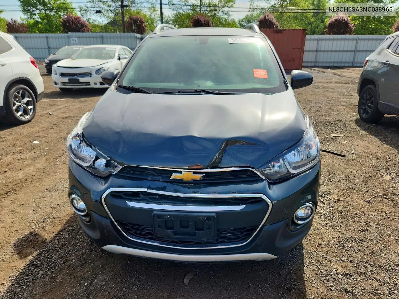 2022 Chevrolet Spark Activ VIN: KL8CH6SA3NC038965 Lot: 56304236